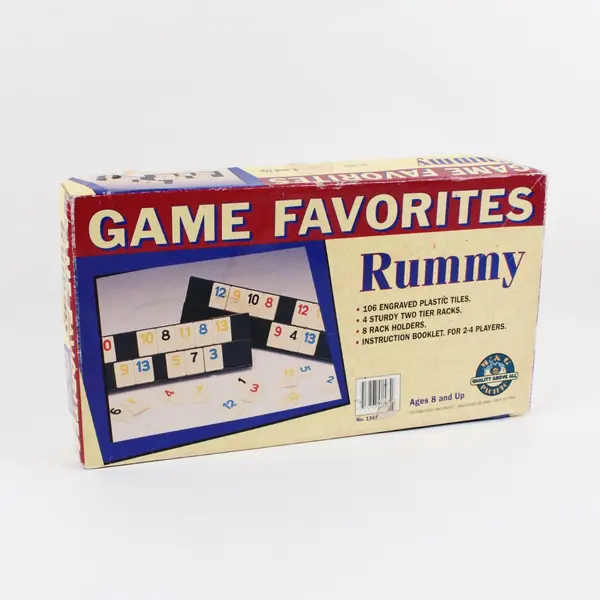 M&G Pacific Game Favorites Rummy Tile Game No. 1565 Vintage 1999