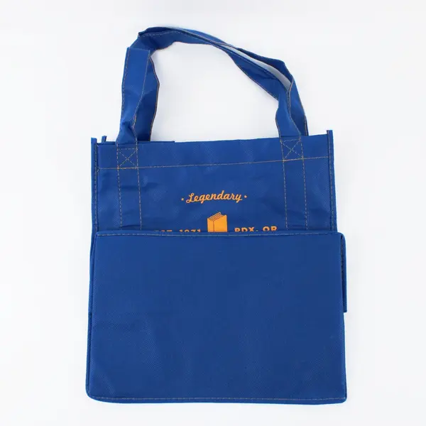 Powell's City of Books Blue Polypropylene Tote Bag GBUSA 4491 Pre-Owned