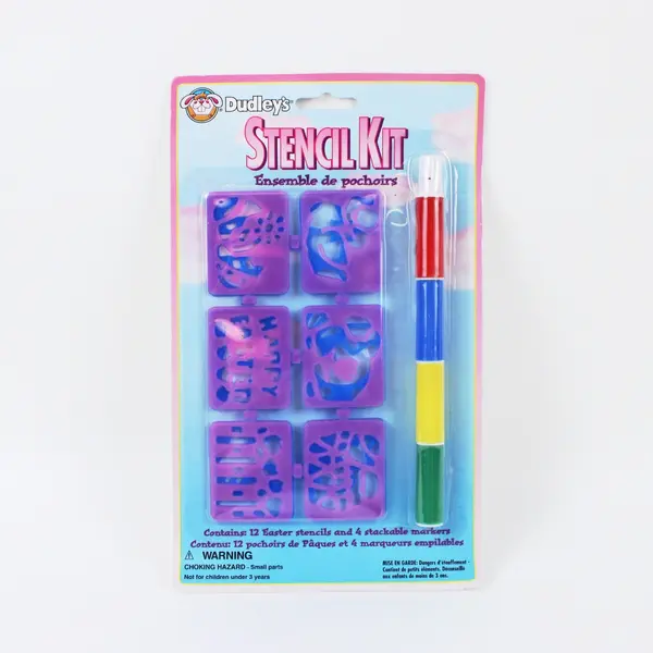 Dudley's Stencil Kit for Crafting Decorative Lettering