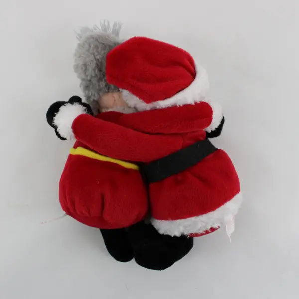 Russ 22441 Santa & Mrs. Claus Plush Christmas Couple Hugging