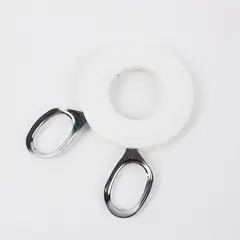 RSVP Endurance White Egg Topper Boiled Egg Cutter