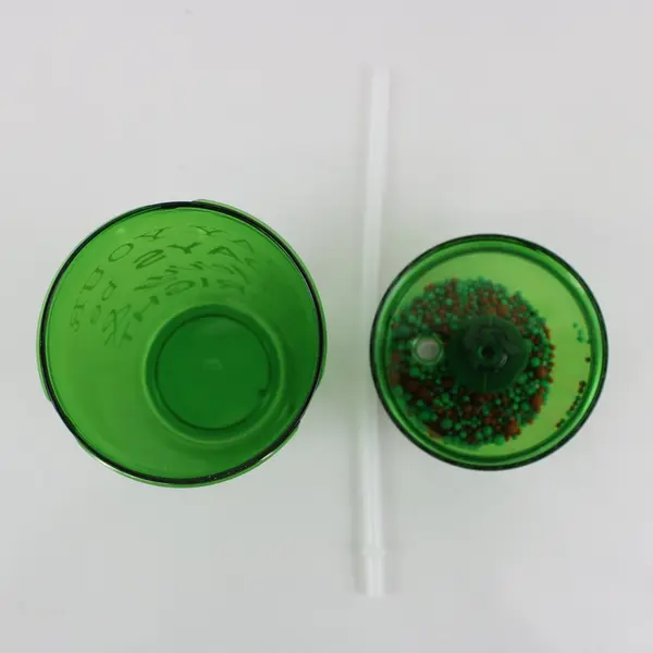  Christmas Tumbler Snow Globe Dome Lid Straw