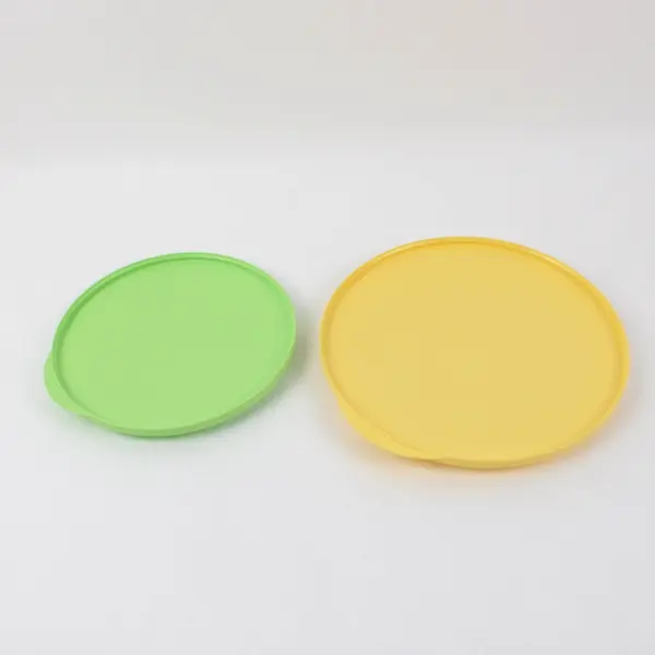 Lot of 2 Vintage Tupperware Impressions Replacement Lids