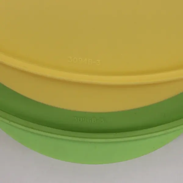 Lot of 2 Vintage Tupperware Impressions Replacement Lids