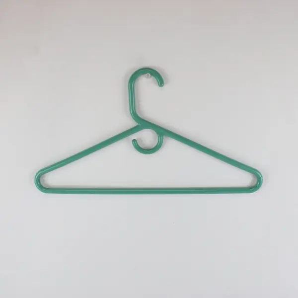 Lot of 10 Green & Yellow Clothes Hangers Closet Organization