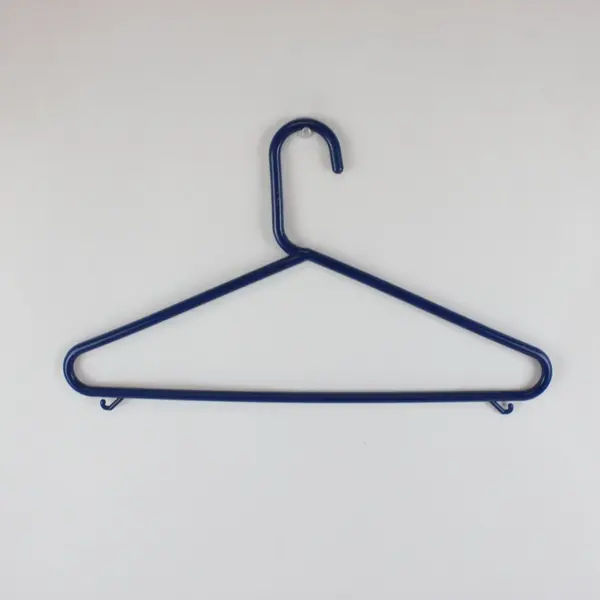 Lot of 10 Red White Blue Plastic Clothes Hangers