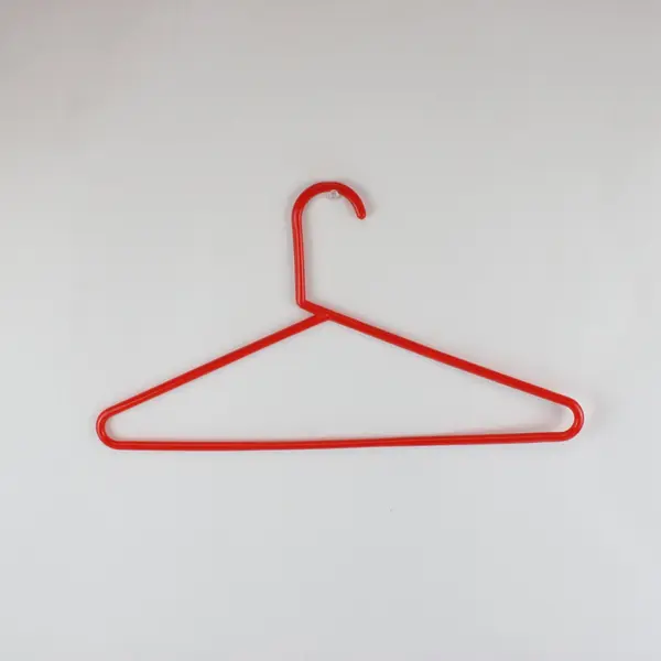 Lot of 10 Red White Blue Plastic Clothes Hangers