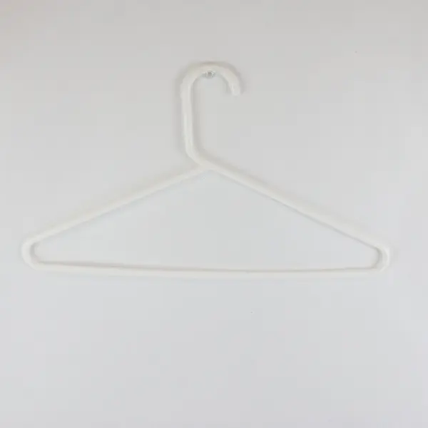 Lot of 10 Red White Blue Plastic Clothes Hangers