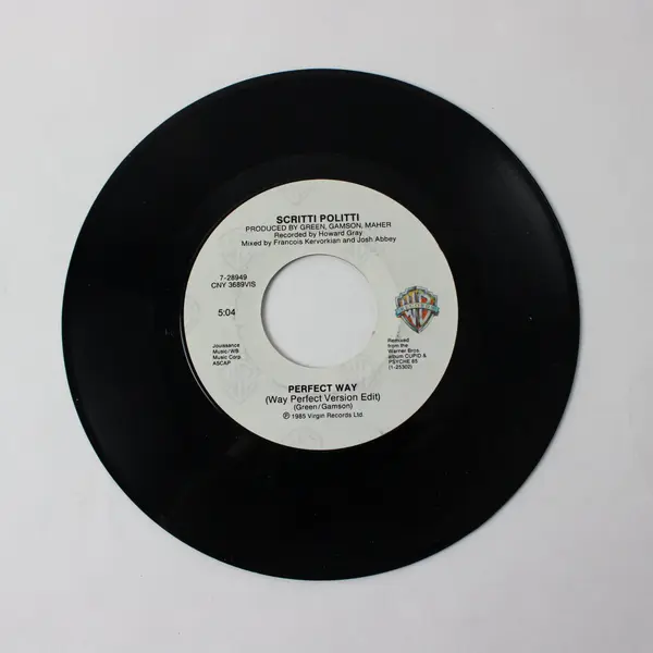Scritti Politti Perfect Way 1985  7" Vinyl Record