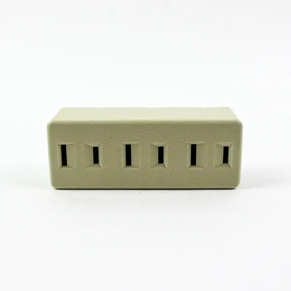 EAGLE Lot of 2 Three-Outlet Electrical Adapters Used Untested
