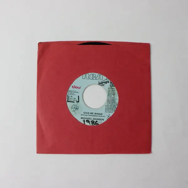 Michael Johnson Give Me Wings RCA  7" Vinyl Record