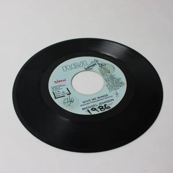Michael Johnson Give Me Wings RCA  7" Vinyl Record