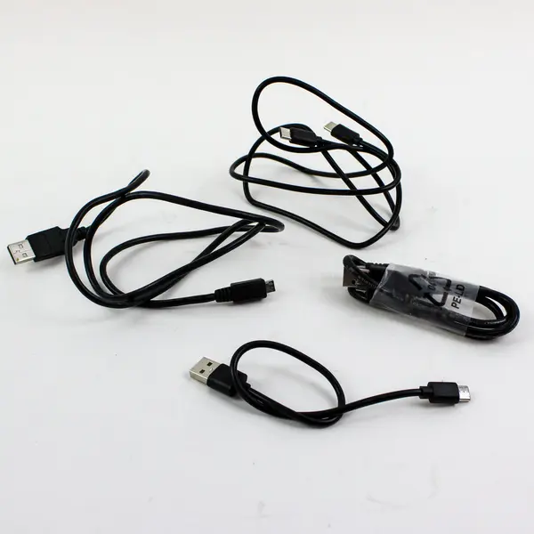 Lot of 4 Assorted Unbranded USB Cables Mixed Connectors