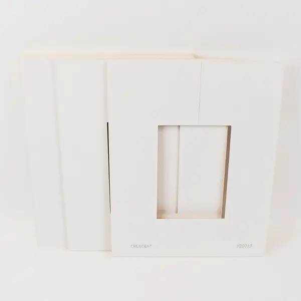 Crescent 928019 Lot of 10 White 11x14 Picture Mats for 5x7 Photos