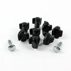 Unbranded Assorted Pet Carrier Replacement Parts 8 Fasteners 2 Screws