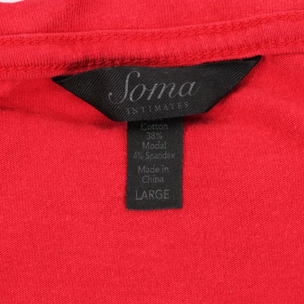 Soma Intimates Women's Red Nightshirt Size Large