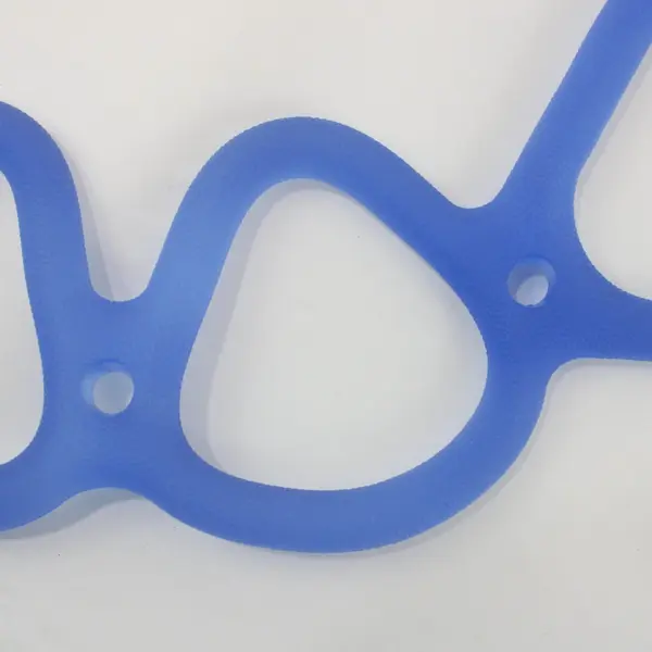 7 Rings Stretch Resistance Exercise Band Blue Fitness