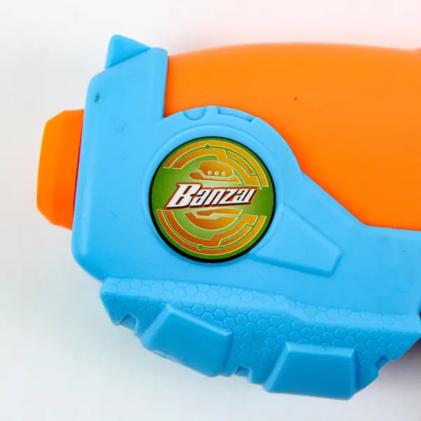 Banzai Quick Draw Battle Water Guns Pair Green Blue