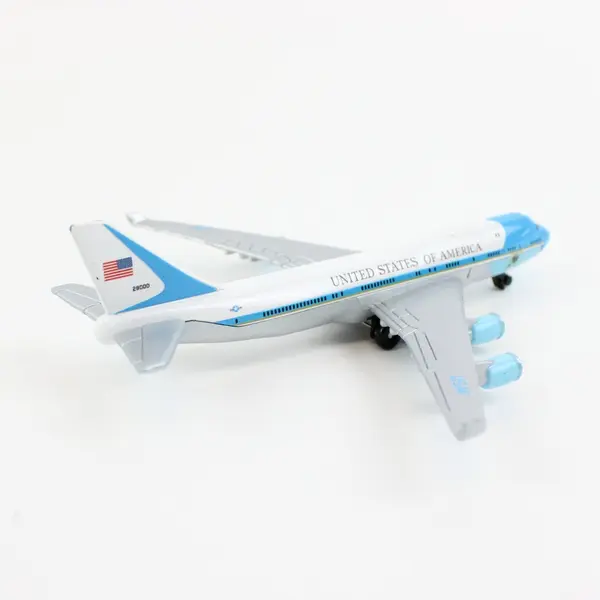 Unbranded Boeing 747-200 VC-25 Style Air Force One Diecast Model