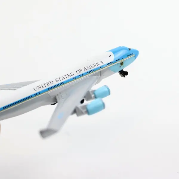 Unbranded Boeing 747-200 VC-25 Style Air Force One Diecast Model