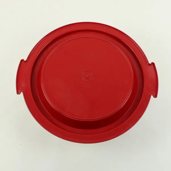 Vintage Tupperware Pie Cake Keeper Red 720-5 with 719-4 Lid