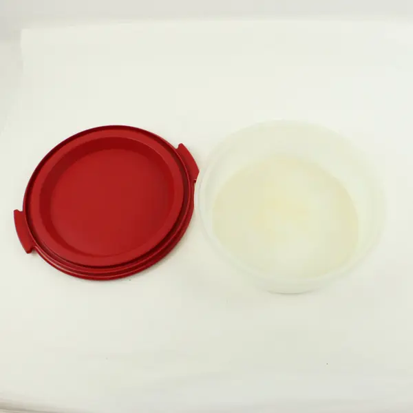 Vintage Tupperware Pie Cake Keeper Red 720-5 with 719-4 Lid