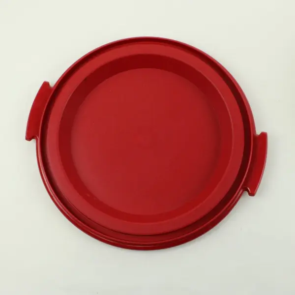 Vintage Tupperware Pie Cake Keeper Red 720-5 with 719-4 Lid