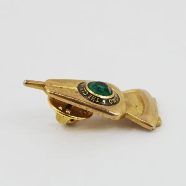 The Clean Team OWCP 1998 Commemorative Gold Tone Triangle Pin