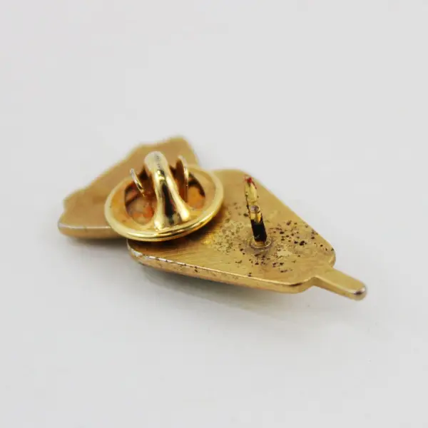 The Clean Team OWCP 1998 Commemorative Gold Tone Triangle Pin