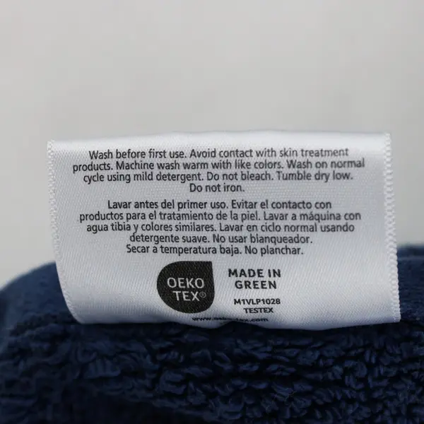 Better Homes & Gardens M1VLP1028 Navy Blue Bath Towel 54.5 x 29.5"