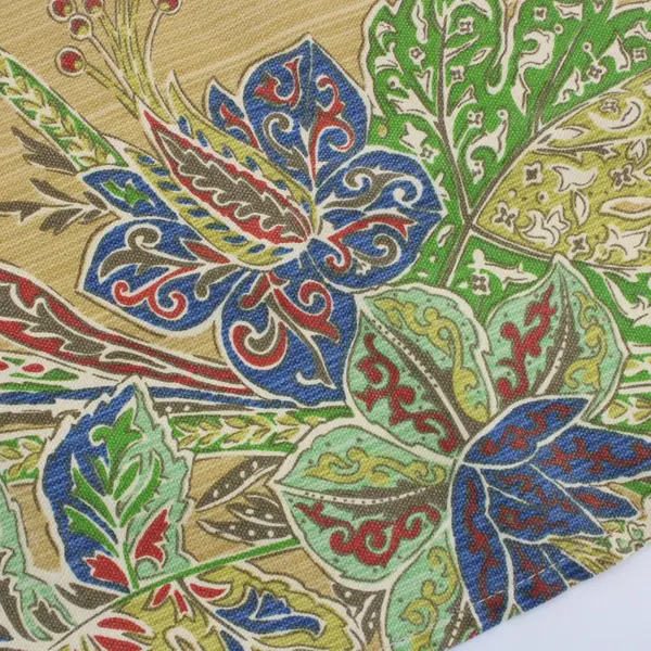 Set of 4 Multicolor Boho Floral Cloth Napkins Reusable Table Linens