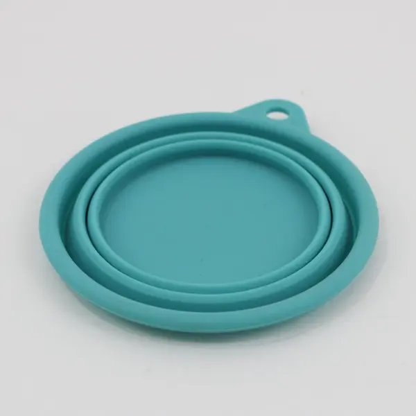 Collapsible Dog Travel Bowl 5 Inch Portable Food Water Dish 1 Pc