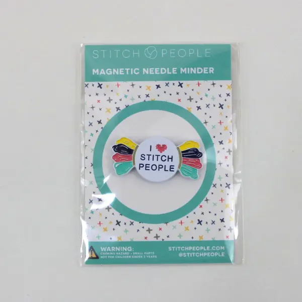 Lot of 2 Stitch People Magnetic Needle Minders Embroidery Cross Stitch
