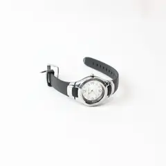 Rampton Men's Wristwatch Black Strap Not Tested As-Is Parts Repair