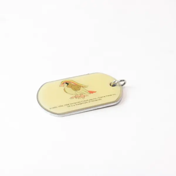 Nintendo Pokémon Pidgeot Keychain Pendant 1990s Metal Printed Design