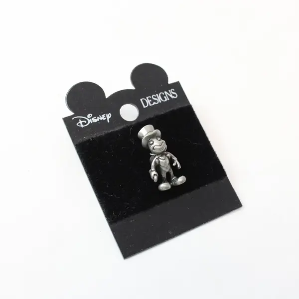 Disney Designs Pewter Jiminy Cricket Pinocchio Lapel Pin Collectible