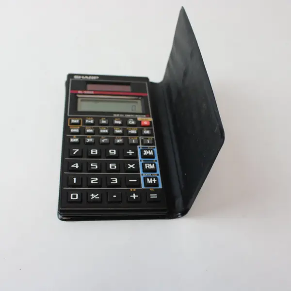 Sharp EL-520S Solar Scientific Calculator LCD Display Used