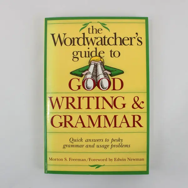 Wordwatcher's Guide Writing & Grammar by M.S. Freeman 1990 PB ISBN 0898794366