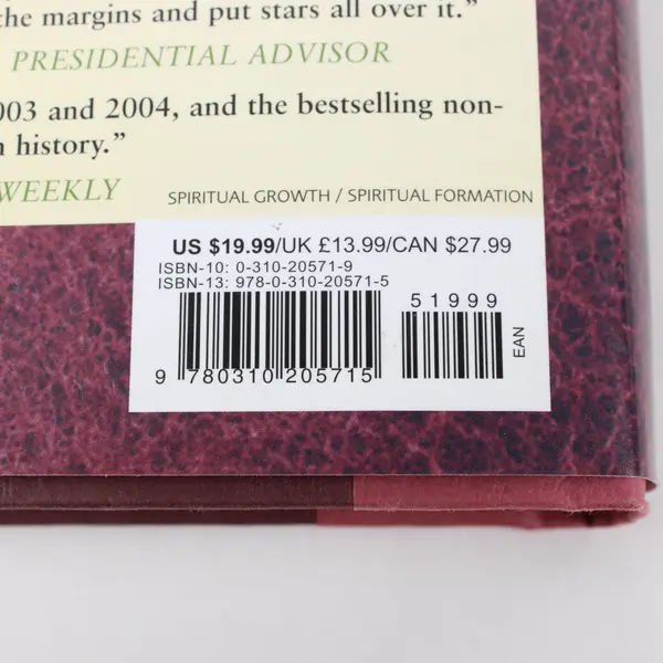 Rick Warren The Purpose Driven Life Hardcover What on Earth Am I Here For?