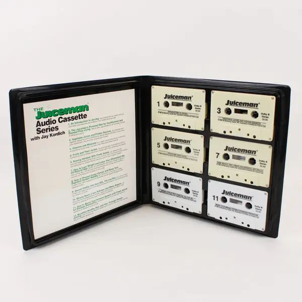 The Juiceman Audio Cassette Series With Jay Kordich