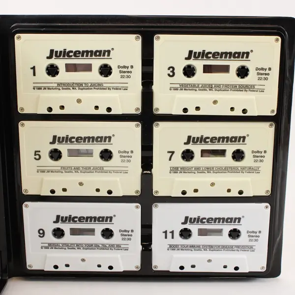 The Juiceman Audio Cassette Series With Jay Kordich