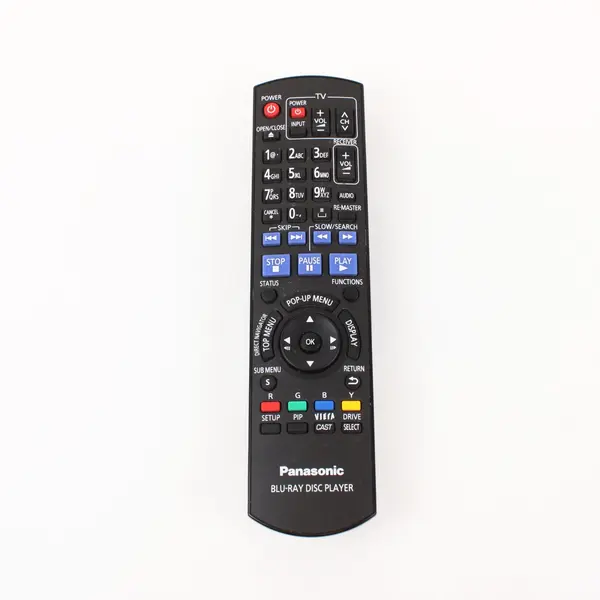 Panasonic Blu-ray Disc Player Remote Control Replacement Used N2QAYB000378