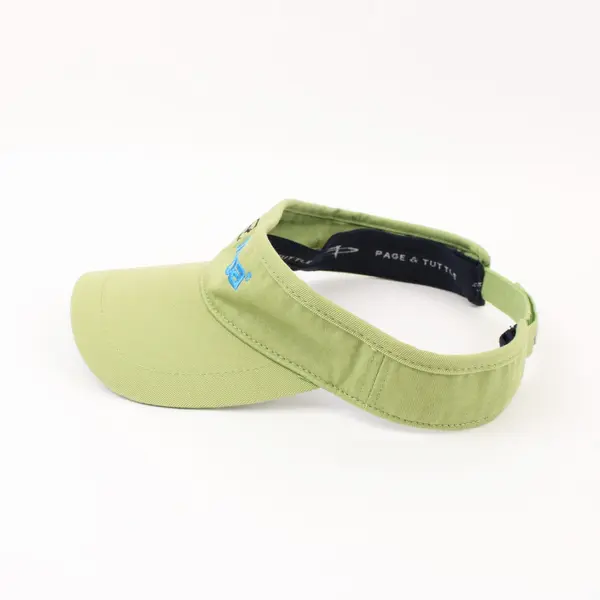 Page & Tuttle Mazda Adjustable Green Sun Visor Hat