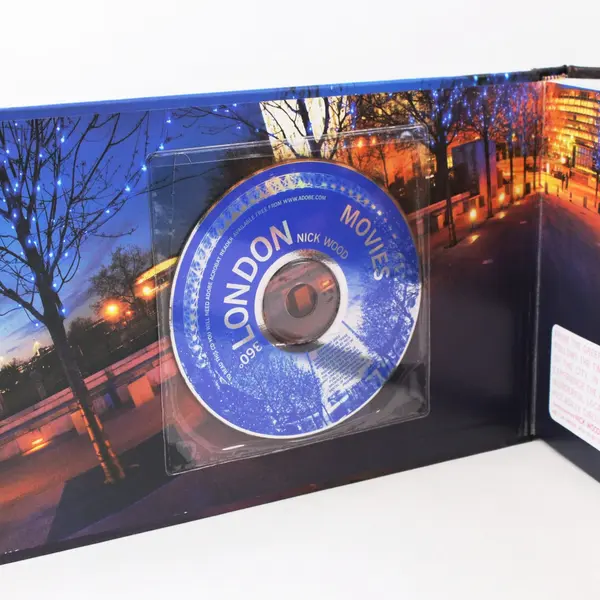 360° London by Nick Wood Illustrated Book with CD-ROM PC Mac Compatible