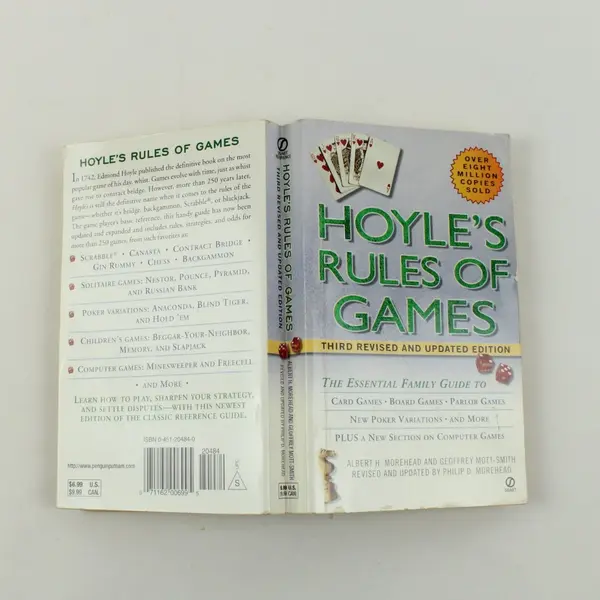 Hoyle's Rules of Games Card Games 3rd Ed A Morehead G Mott-Smith P Morehead