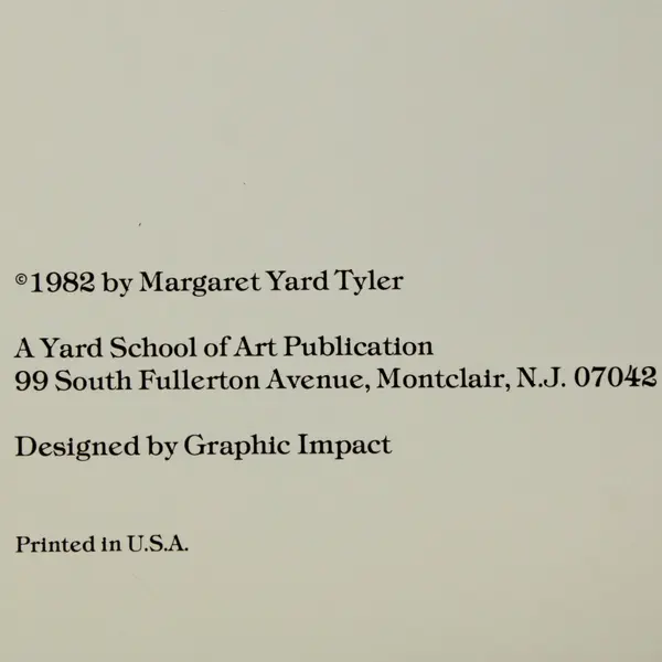 The Light Within by Margaret Yard Tyler Book Signed