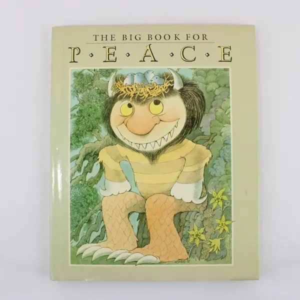 The Big Book for Peace Kid's Book HC w/ DJ 1990, Lloyd Alexander 