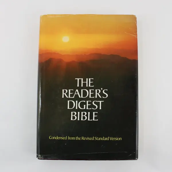 The Reader's Digest Bible Condensed Revised Standard Version 1982 Hardcover DJ