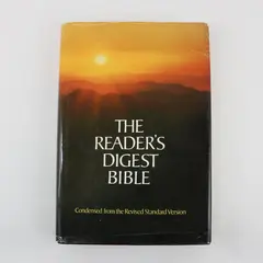 The Reader's Digest Bible Condensed Revised Standard Version 1982 Hardcover DJ