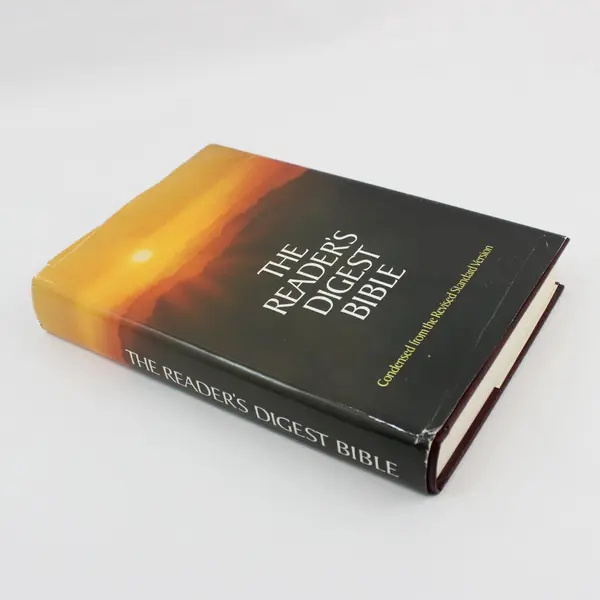 The Reader's Digest Bible Condensed Revised Standard Version 1982 Hardcover DJ